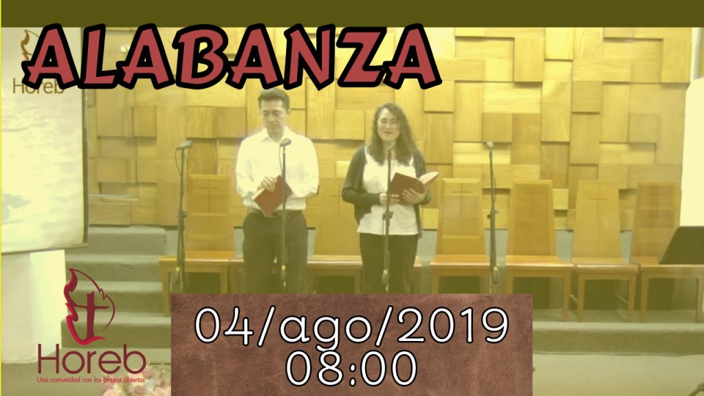 Alabanza | 04/ago/2019 | 08:00