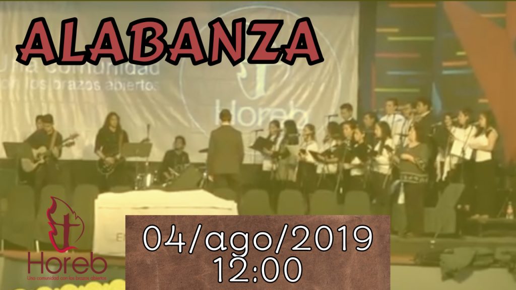Alabanza | 04/ago/2019 | 12:00