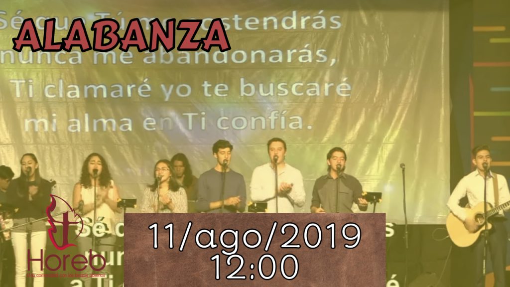 Alabanza | 11/ago/2019 | 12:00