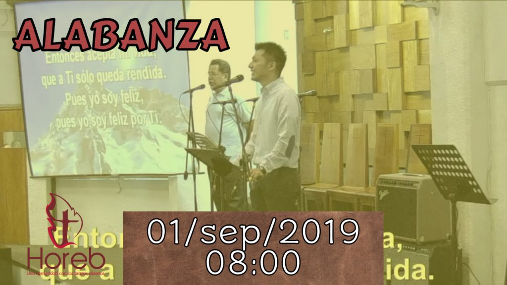 Alabanza | 01/sep/2019 | 08:00